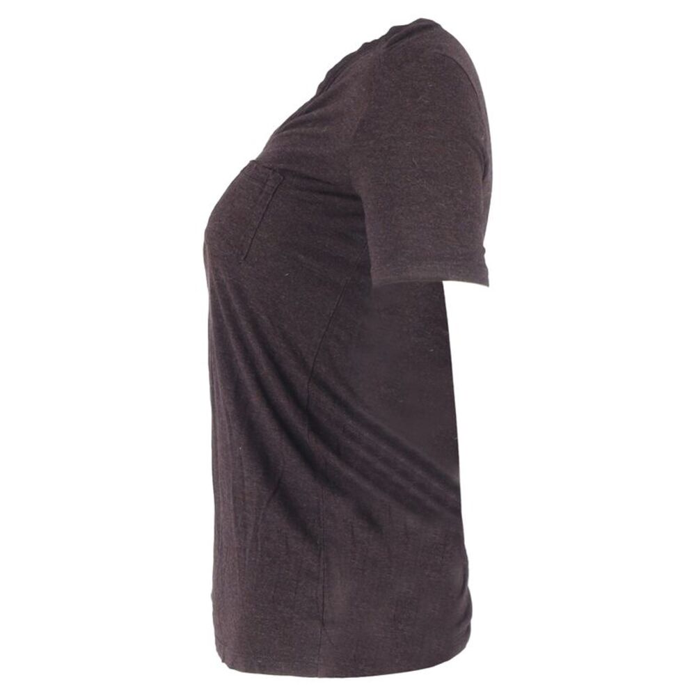 Alexander Wang T-Shirt Pocket in Brown Cotton - Picture 2 of 3